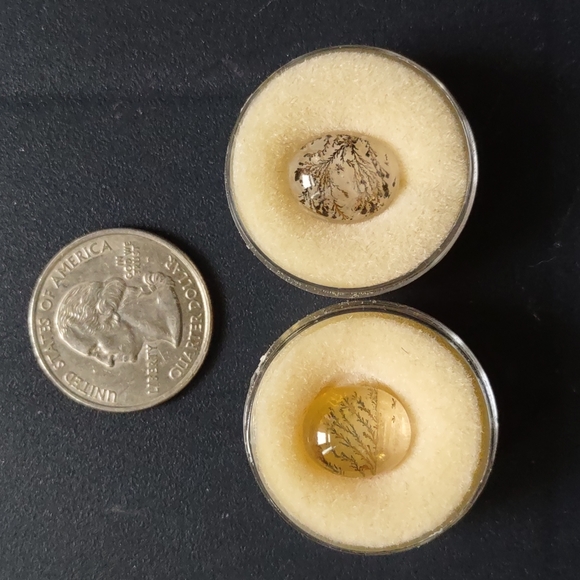 Semi-precious Gemstones Rutile Quarts, Dendronic Quarts, and Amitrine - Picture 6 of 12